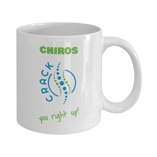 Mug for Chiros, Chiropractor, Chiropractors, Chiro Clients, Chiro Patients, Female, Male, Friend, Work Colleague